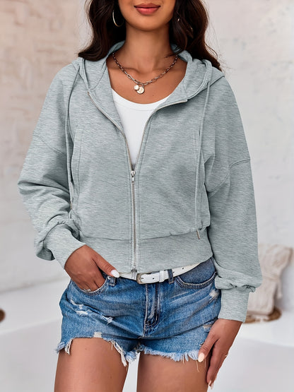 CozyChic Crop Hoodie