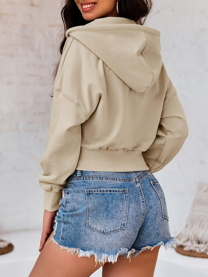 CozyChic Crop Hoodie