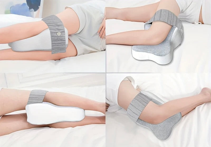 ErgoDream Leg Pillow – Soft, Curved Comfort for Better Sleep