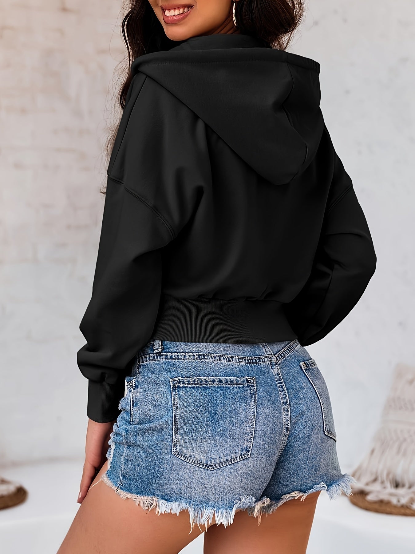 CozyChic Crop Hoodie