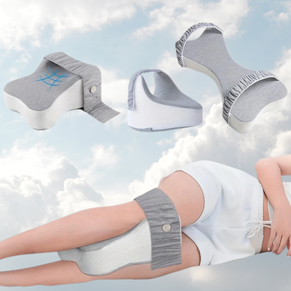 ErgoDream Leg Pillow – Soft, Curved Comfort for Better Sleep