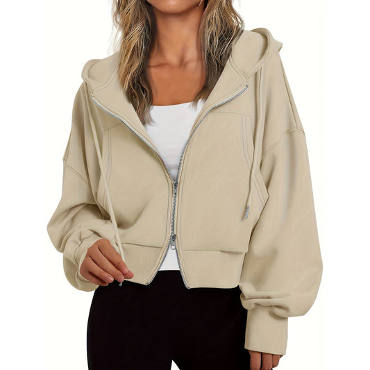 CozyChic Crop Hoodie