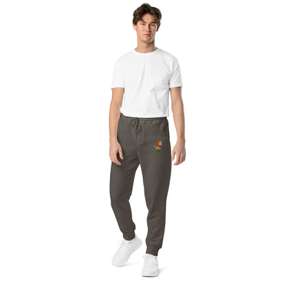 Cozy Comfi Unisex sweatpants "KING" Lion embroidery