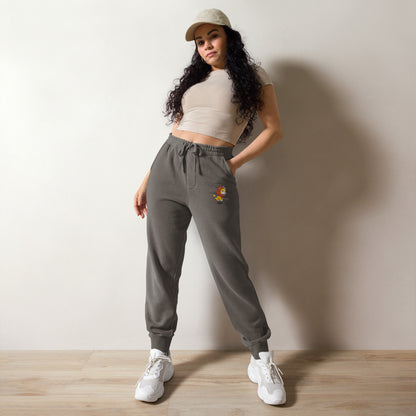 Cozy Comfi Unisex sweatpants "KING" Lion embroidery