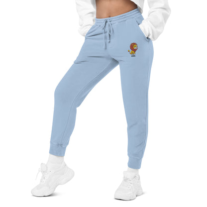 Cozy Comfi Unisex sweatpants "KING" Lion embroidery