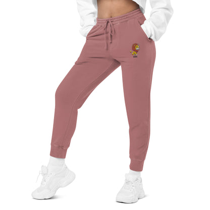 Cozy Comfi Unisex sweatpants "KING" Lion embroidery