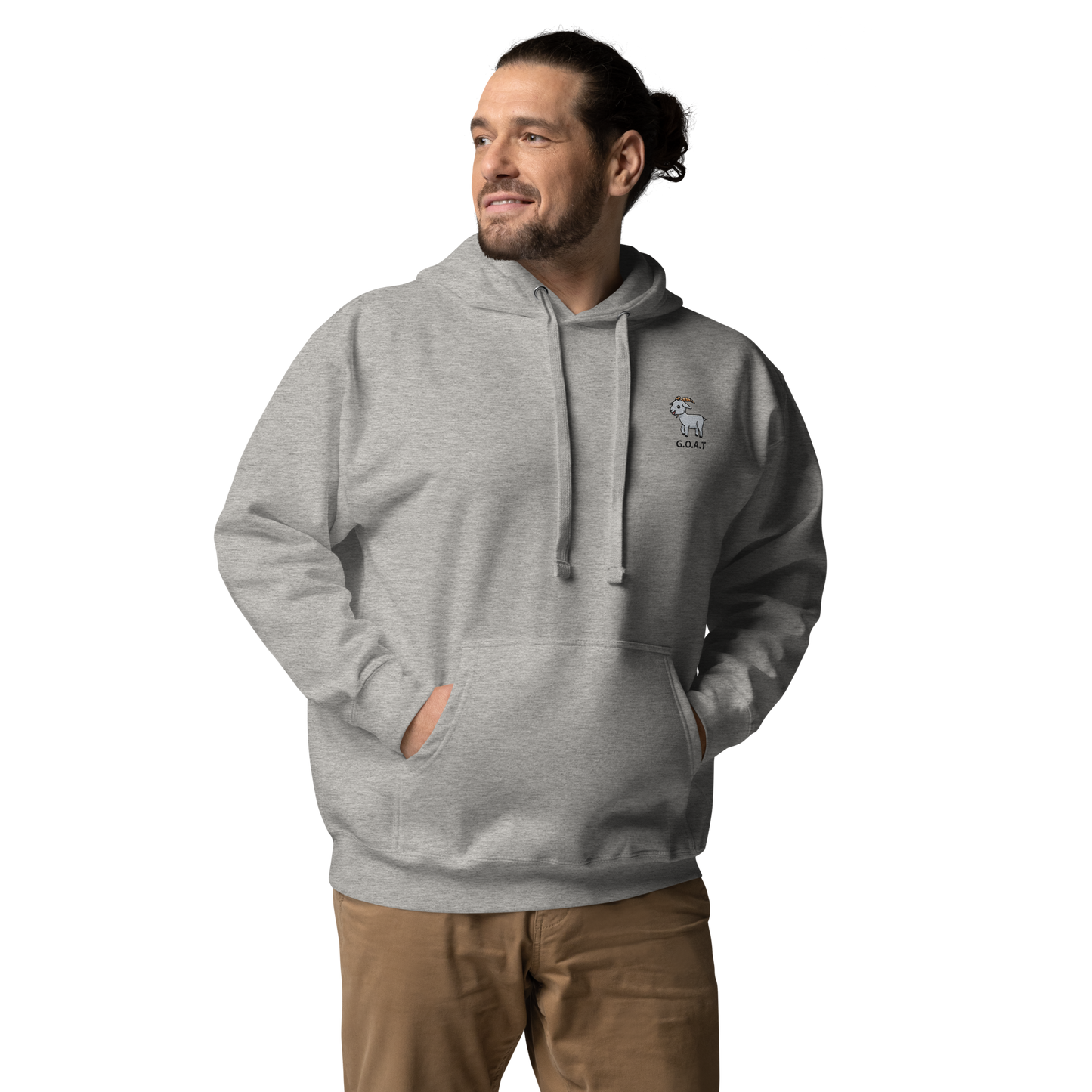 Cozy Comfi Unisex Hoodie - G.O.A.T.